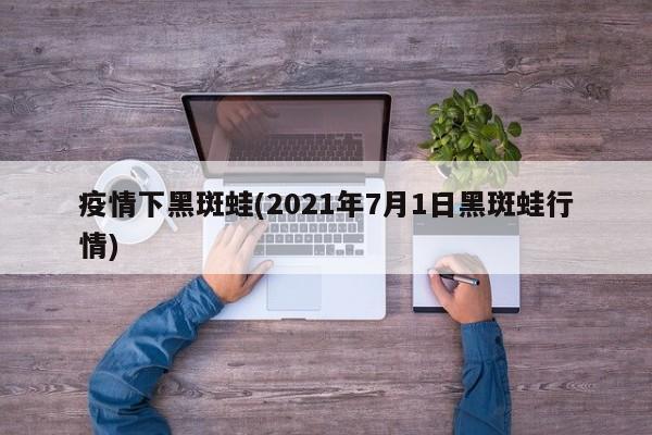 疫情下黑斑蛙(2021年7月1日黑斑蛙行情)